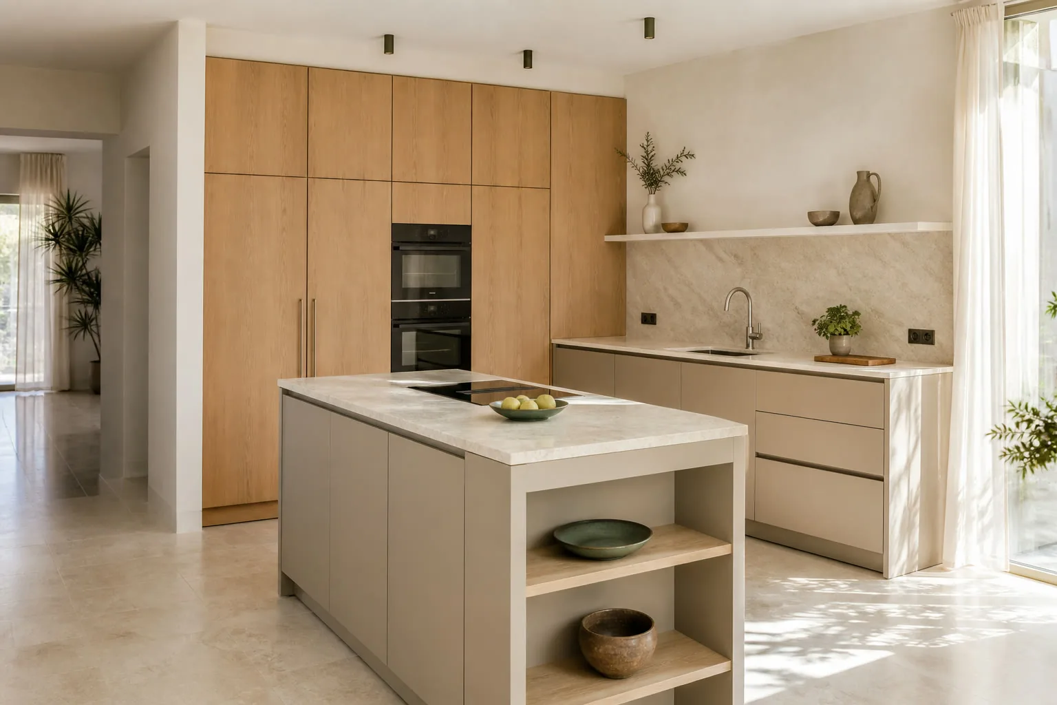 Concepto visual de cocina fabricada a medida