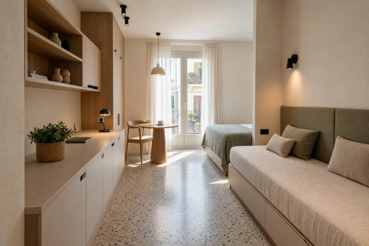 Visualización orientativa de muebles a medida para restaurantes en La Vila Joiosa